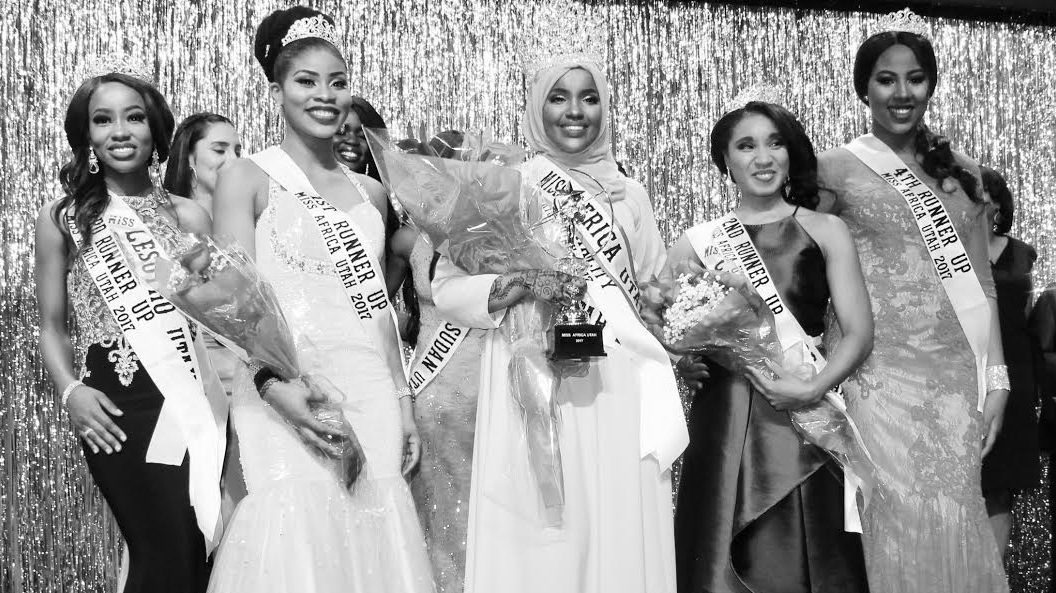 Congratulations to Miss Somalia for Winning the title of MISS AFRICA UTAH 2017